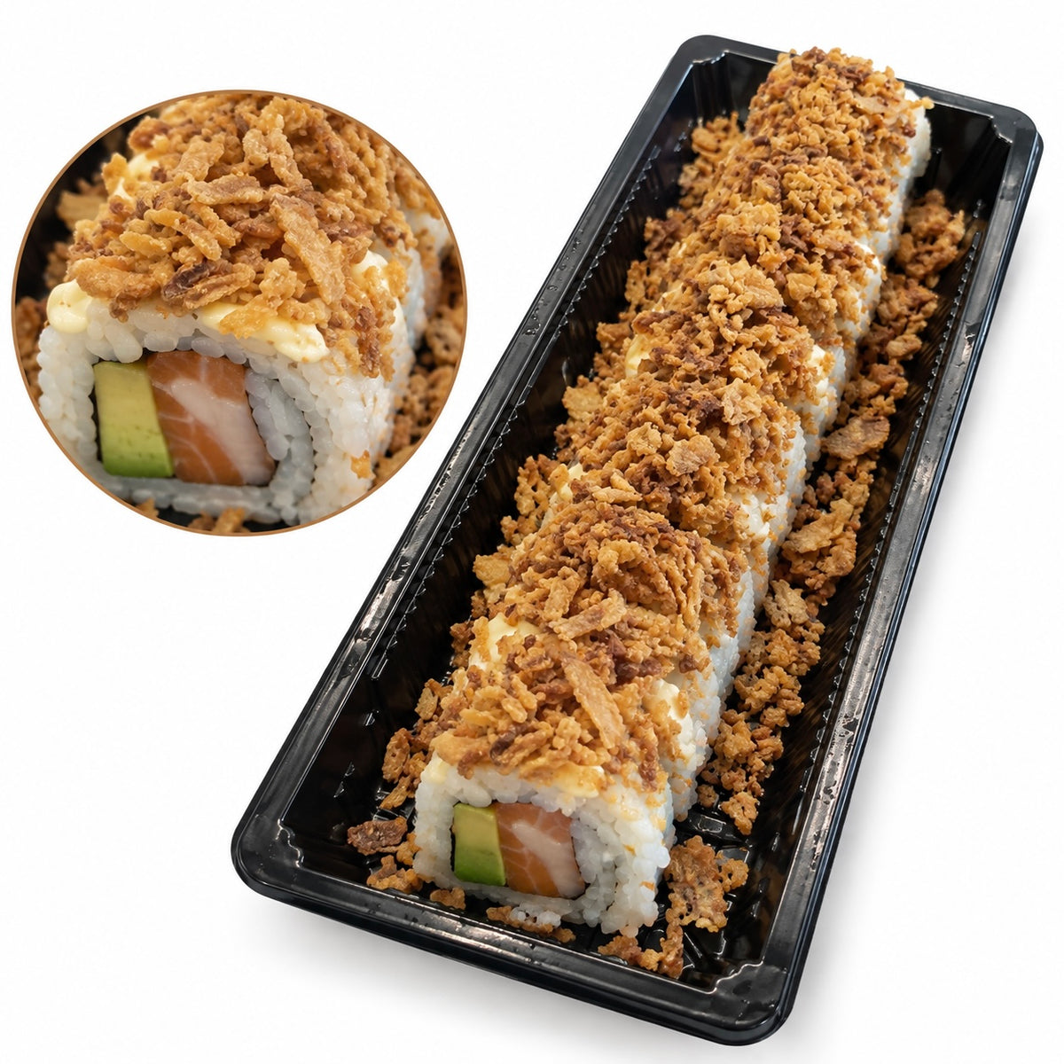 Plateau de 8 California rolls assortis
