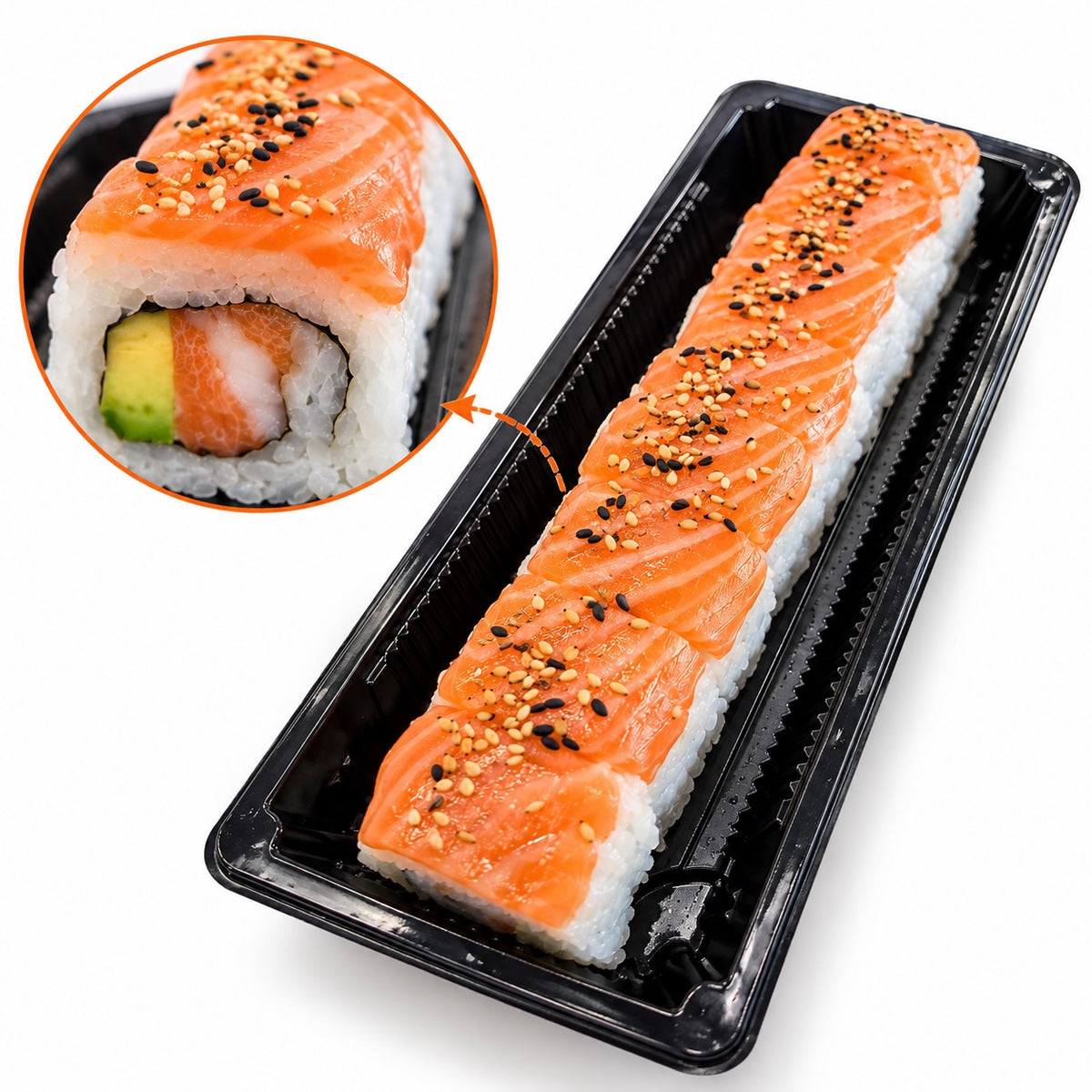 Plateau de 8 California rolls assortis