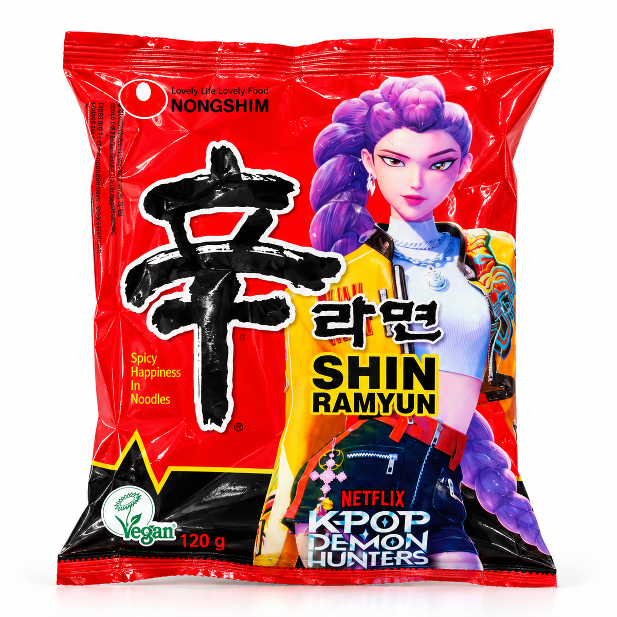 NONGSHIM SHIN RAMYUN KPOP DEMON HUNTERS – 120 g