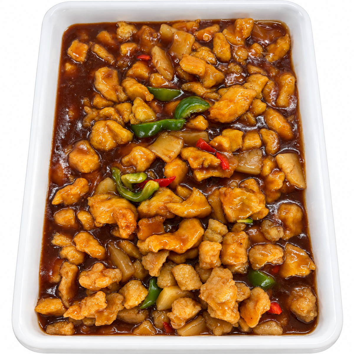 Poulet à l’ananas – 100 g